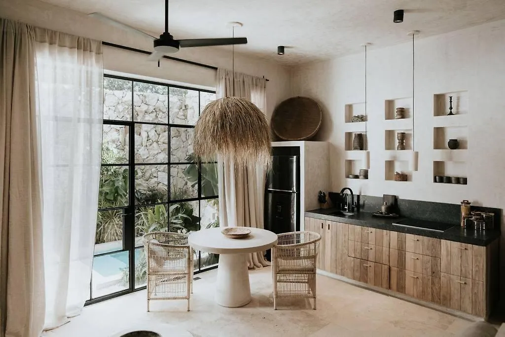 Apartment Design Casa Sandalo With Private Pool And Lounge Tulum Mexico